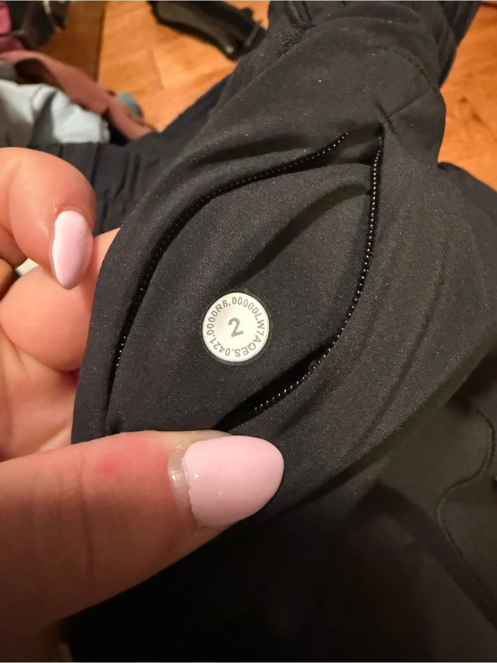 lululemon athletica Black Running Shorts with Elastic Waistband